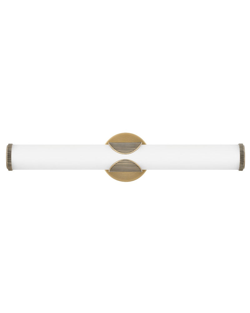 Hinkley 50082LCB LED Vanity, Lacquered Brass