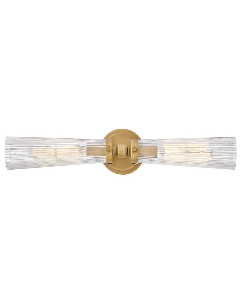 Hinkley 50092HB LED Vanity, Heritage Brass