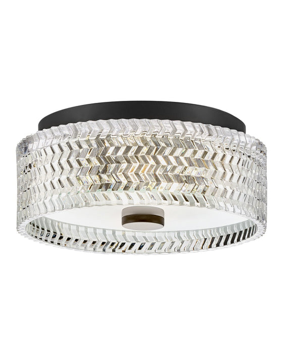 Hinkley 5041BK LED Flush Mount, Black