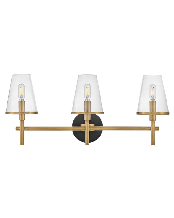 Hinkley 51083HB LED Vanity, Heritage Brass