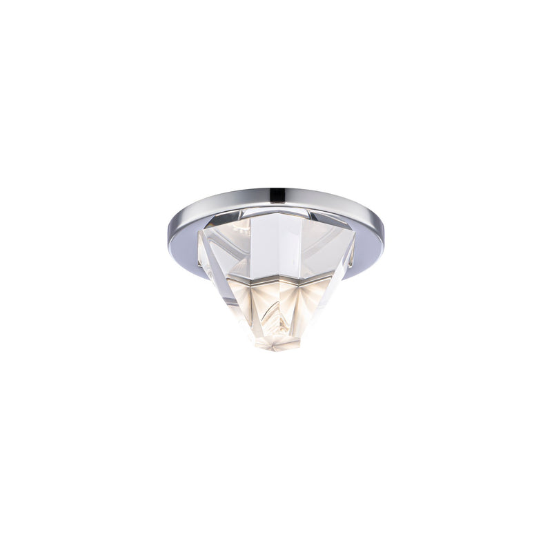 Schonbek Beyond BR40315N-CH LED Recessed Light, Polished Chrome