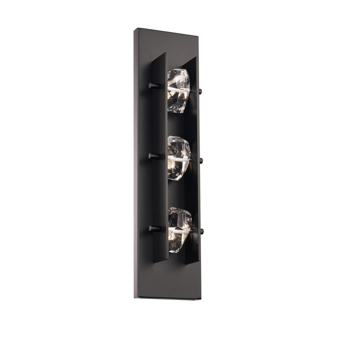 Schonbek Beyond BWSW10322-BK LED Outdoor Wall Sconce, Black