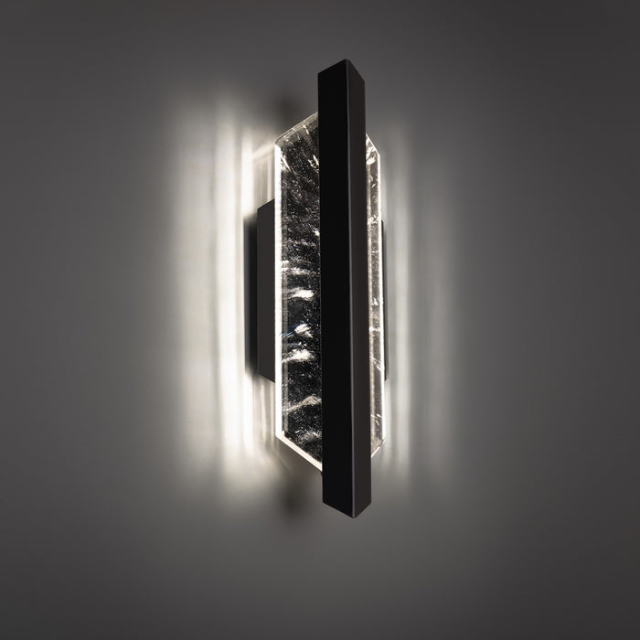 Schonbek Beyond BWSW36324-BK LED Outdoor Wall Sconce, Black