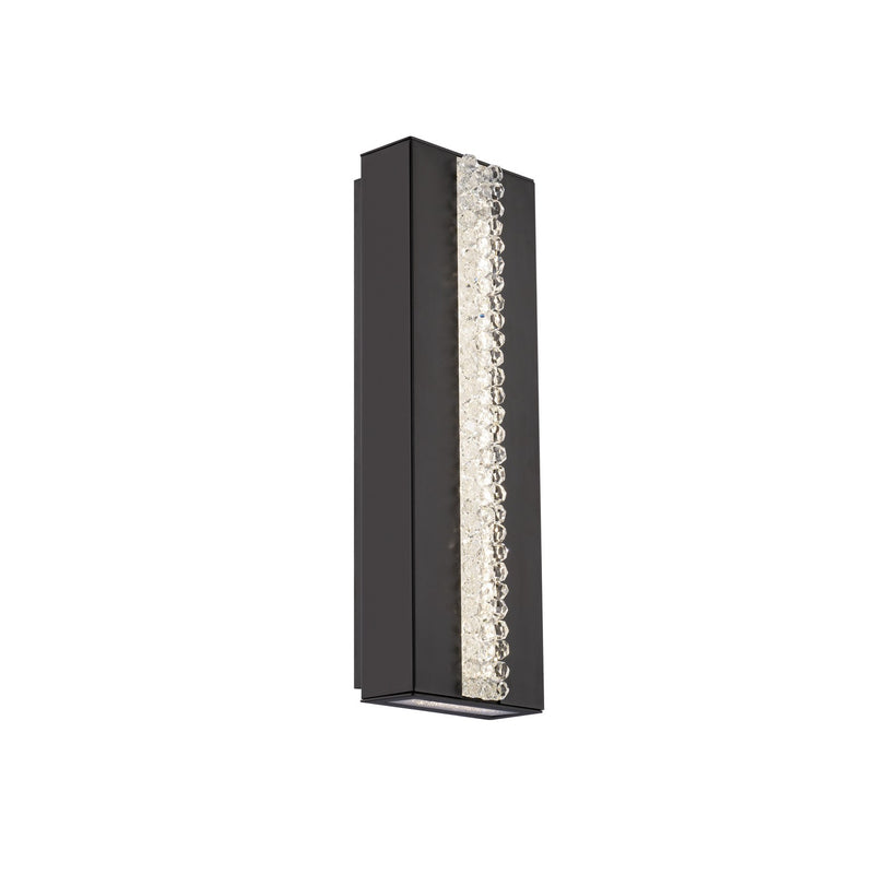 Schonbek Beyond BWSW49318-BK LED Outdoor Wall Sconce, Black