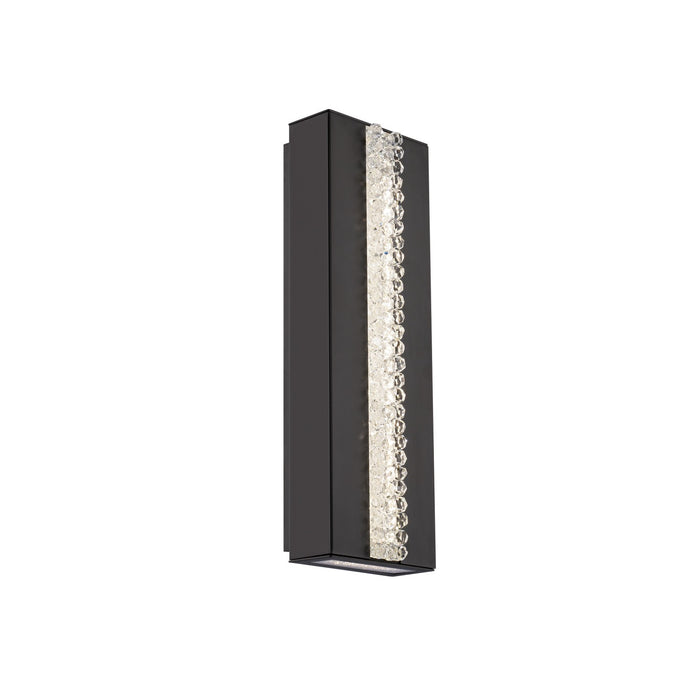 Schonbek Beyond BWSW49318-BK LED Outdoor Wall Sconce, Black