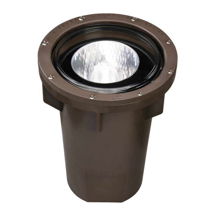 Kichler 15295AZ One Light In-Ground, Architectural Bronze