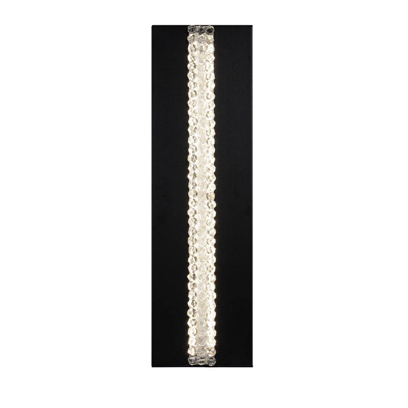Schonbek Beyond BWSW49324-BK LED Outdoor Wall Sconce, Black