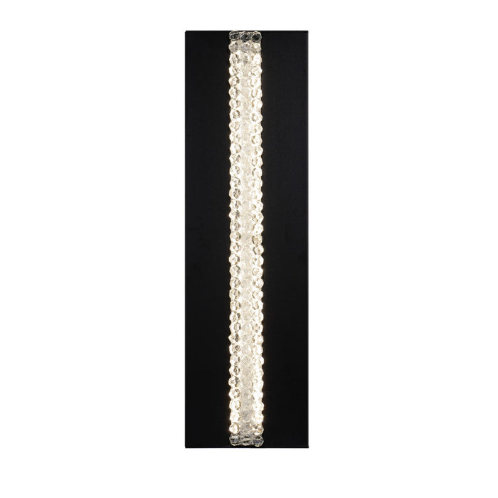 Schonbek Beyond BWSW49324-BK LED Outdoor Wall Sconce, Black