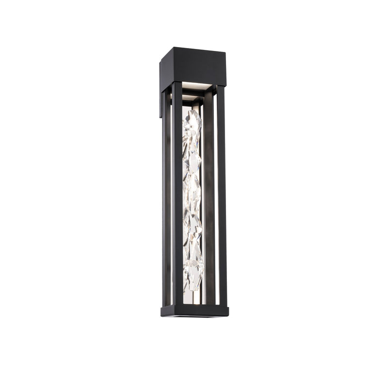 Schonbek Beyond BWSW59322-BK LED Outdoor Wall Sconce, Black