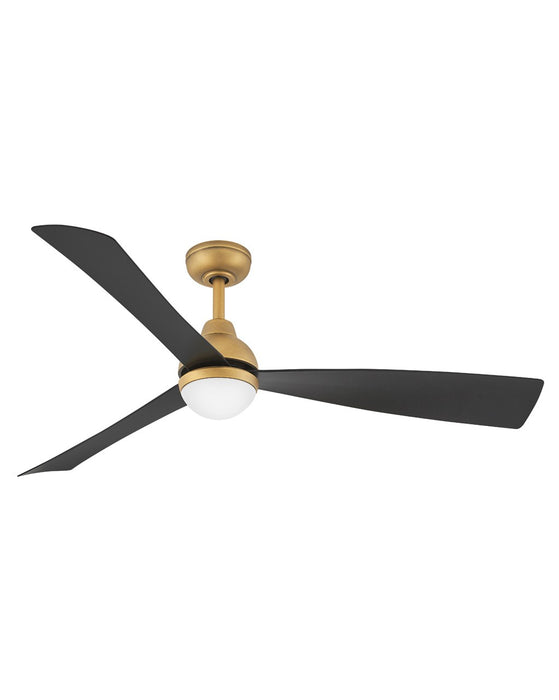 Hinkley 905656FHB-LDD 56" Ceiling Fan, Heritage Brass