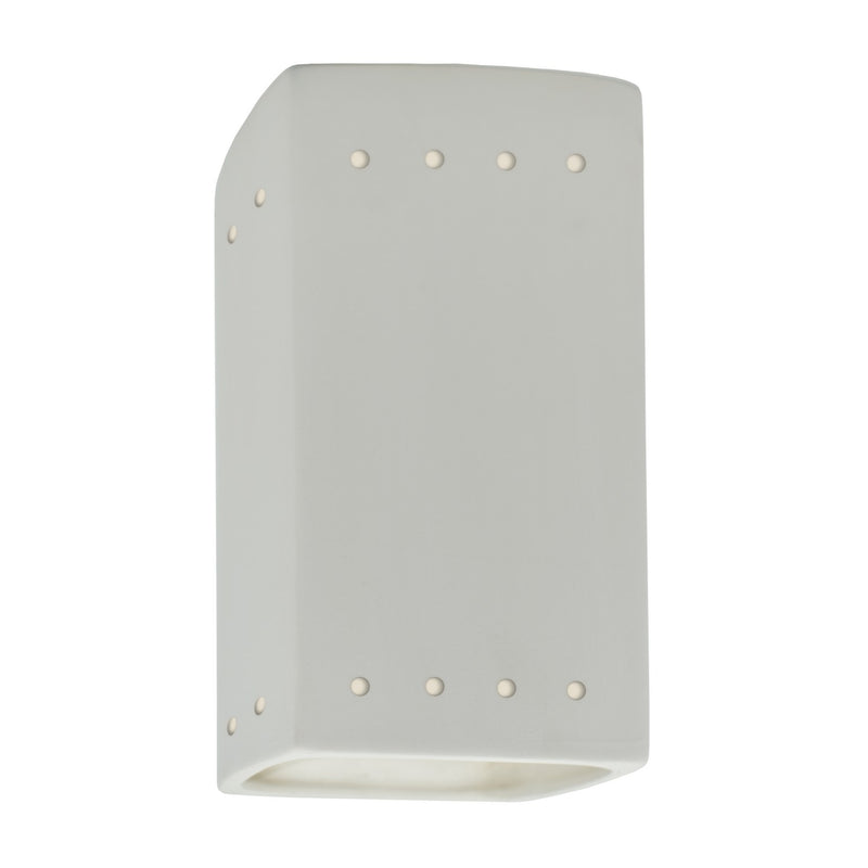 Justice Designs CER-0925-BIS Lantern, Bisque