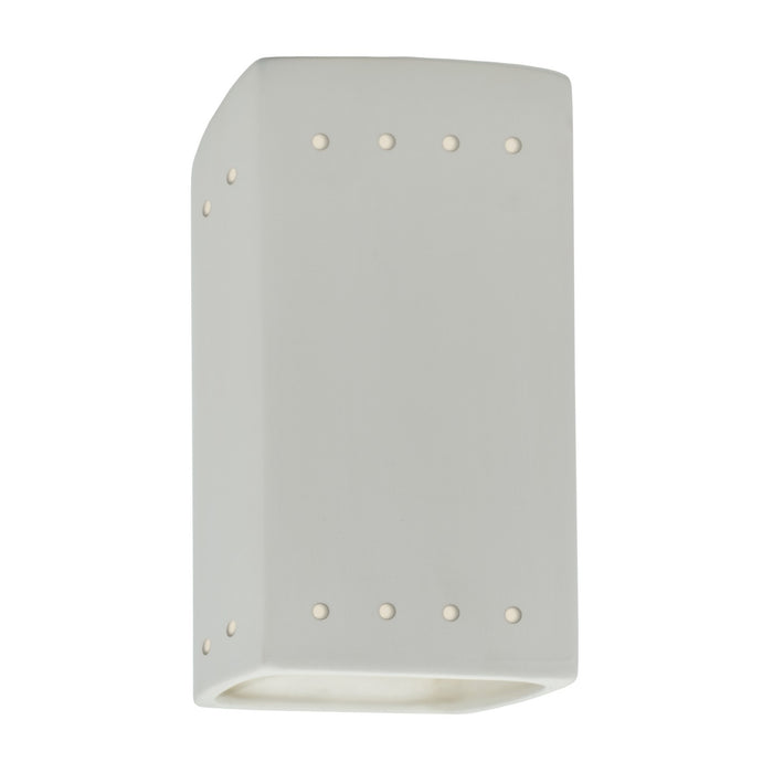 Justice Designs CER-0925W-BIS Lantern, Bisque