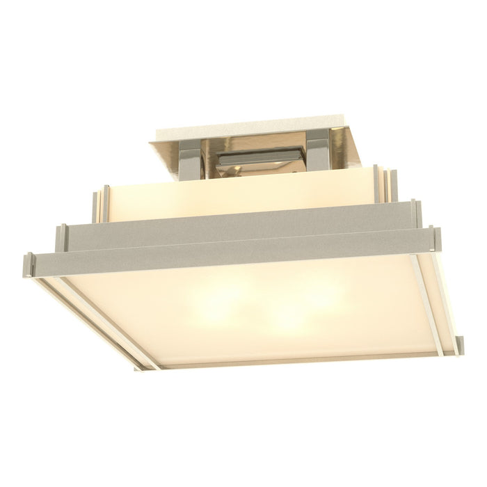 Hubbardton Forge 123705-SKT-85-BB0416 Four Light Semi-Flush Mount, Sterling