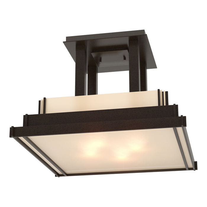 Hubbardton Forge 123715-SKT-14-BB0416 Four Light Semi-Flush Mount, Oil Rubbed Bronze