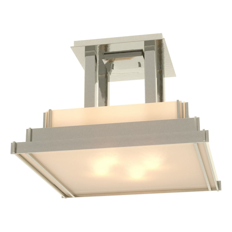 Hubbardton Forge 123715-SKT-85-BB0416 Four Light Semi-Flush Mount, Sterling