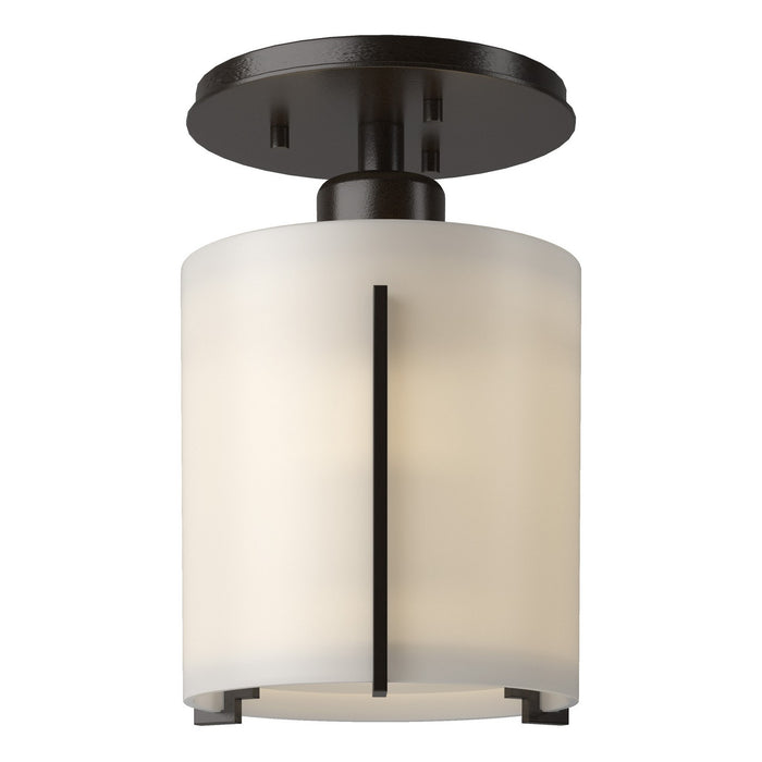 Hubbardton Forge 123775-SKT-14-GG0140 One Light Semi-Flush Mount, Oil Rubbed Bronze