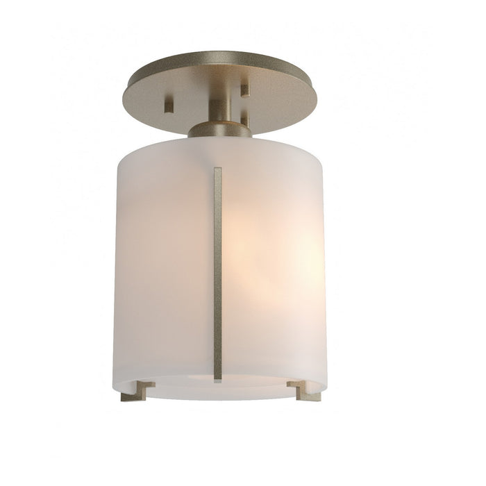 Hubbardton Forge 123775-SKT-84-GG0140 One Light Semi-Flush Mount, Soft Gold