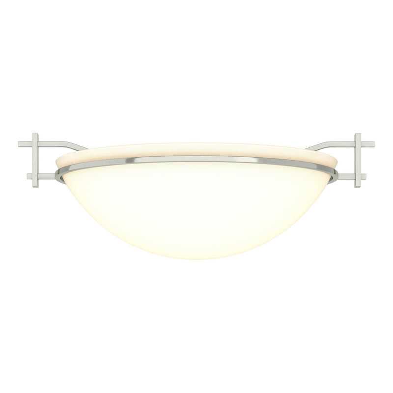 Hubbardton Forge 124251-SKT-85-GG0045 One Light Semi-Flush Mount, Sterling