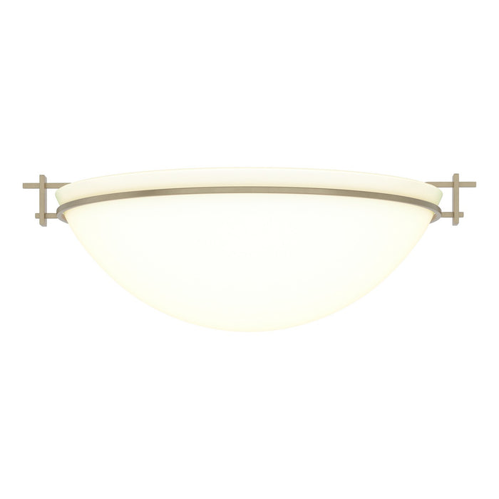 Hubbardton Forge 124252-SKT-84-GG0050 Three Light Semi-Flush Mount, Soft Gold