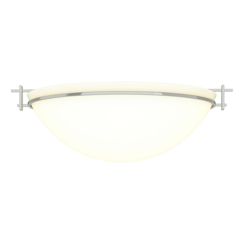 Hubbardton Forge 124252-SKT-85-GG0050 Three Light Semi-Flush Mount, Sterling