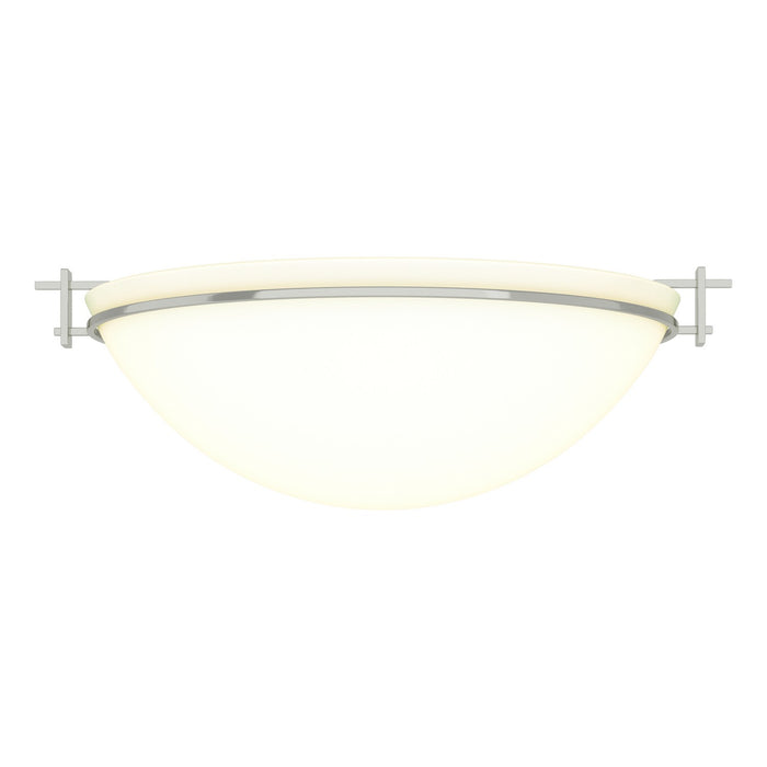 Hubbardton Forge 124252-SKT-85-GG0050 Three Light Semi-Flush Mount, Sterling