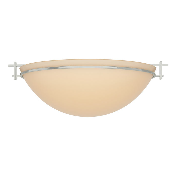 Hubbardton Forge 124252-SKT-85-SS0050 Three Light Semi-Flush Mount, Sterling