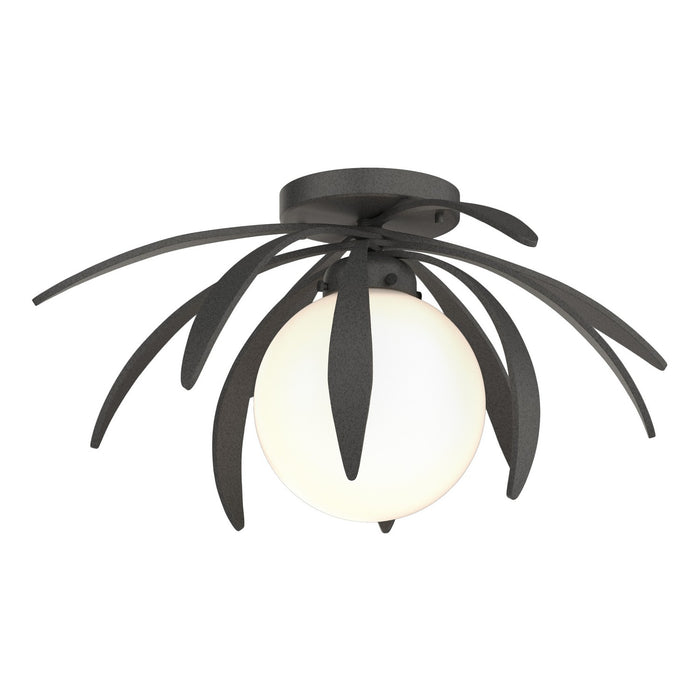 Hubbardton Forge 124350-SKT-20-GG0631 One Light Semi-Flush Mount, Natural Iron