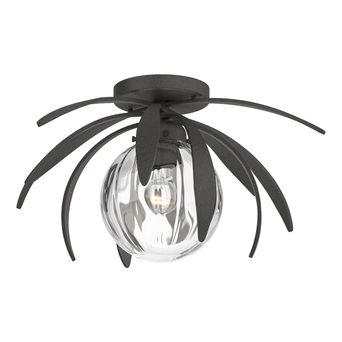 Hubbardton Forge 124350-SKT-20-LL0631 One Light Semi-Flush Mount, Natural Iron