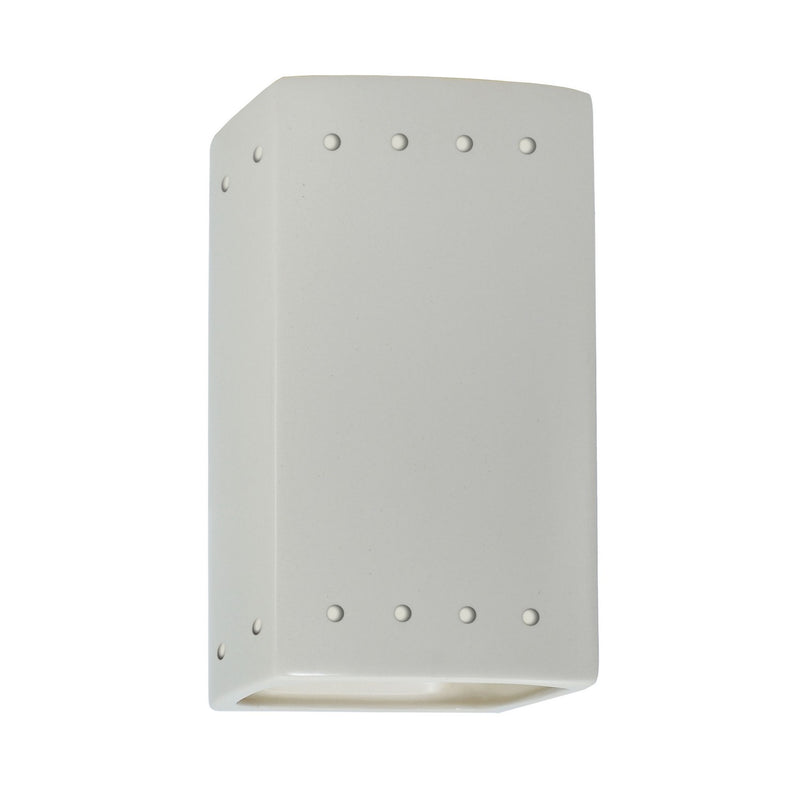 Justice Designs CER-0925W-MAT-LED1-1000 LED Lantern, Matte White