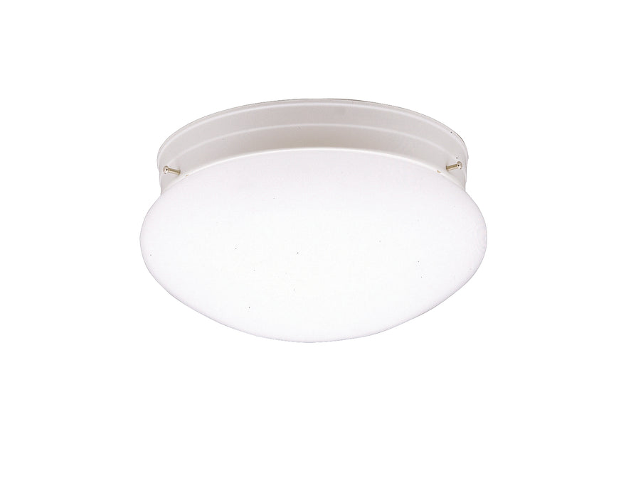 Kichler 208WH One Light Flush Mount, White