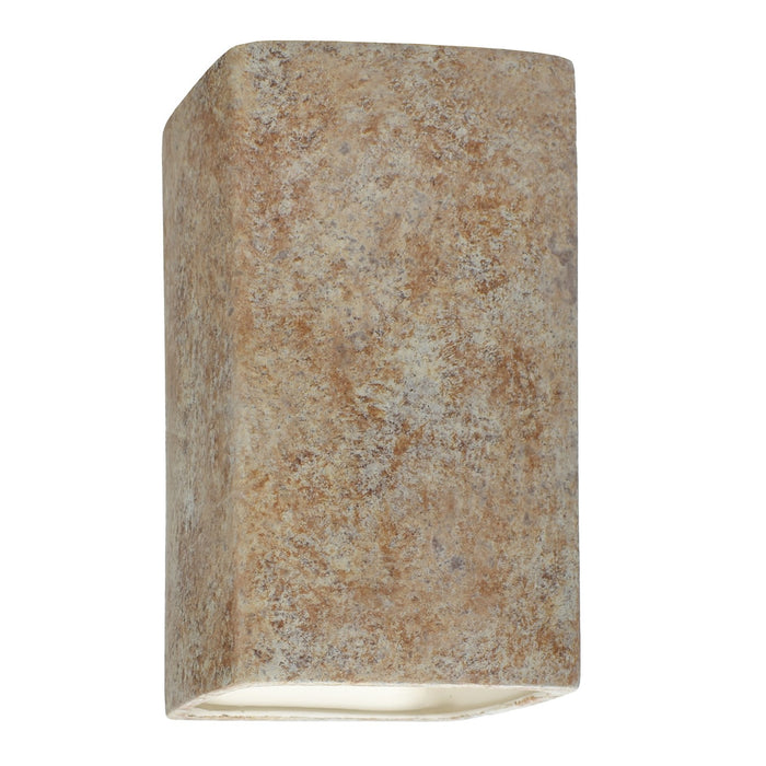 Justice Designs CER-0950W-NAVR-LED1-1000 LED Lantern, Navarro Red