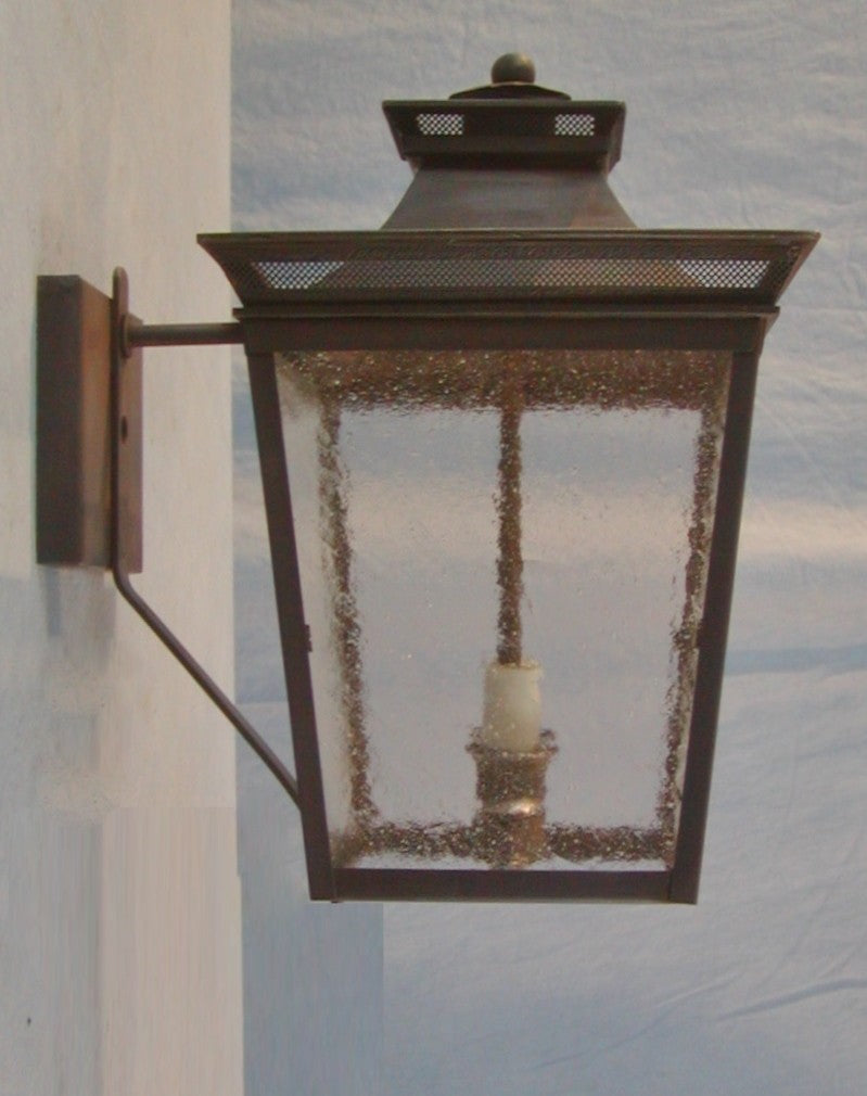 Genie House 42511DCS Two Light Wall Mount, Dark Copper