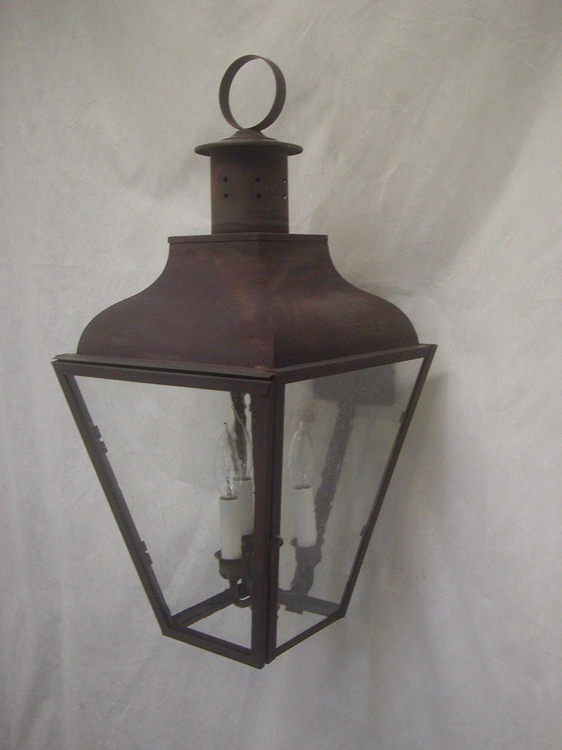 Genie House 45321DCSS Three Light Wall Mount, Dark Copper
