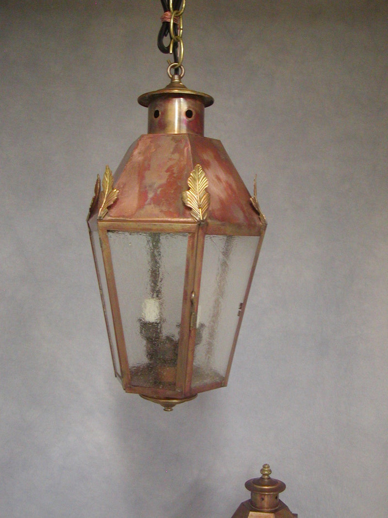 Genie House 68413URACS Two Light Pendant, Unrubbed AC