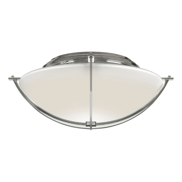 Hubbardton Forge 124550-SKT-85-GG0098 Two Light Semi-Flush Mount, Sterling