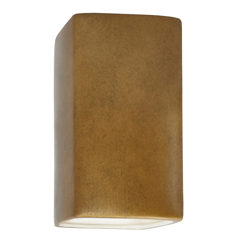 Justice Designs CER-0955-ANTG Lantern, Antique Gold