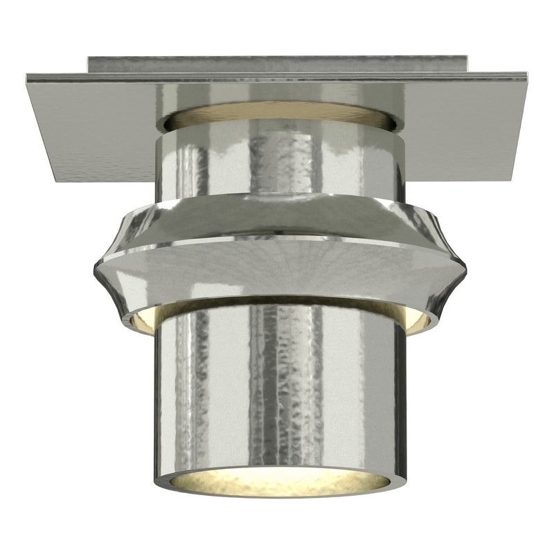 Hubbardton Forge 124910-SKT-85 One Light Semi-Flush Mount, Sterling