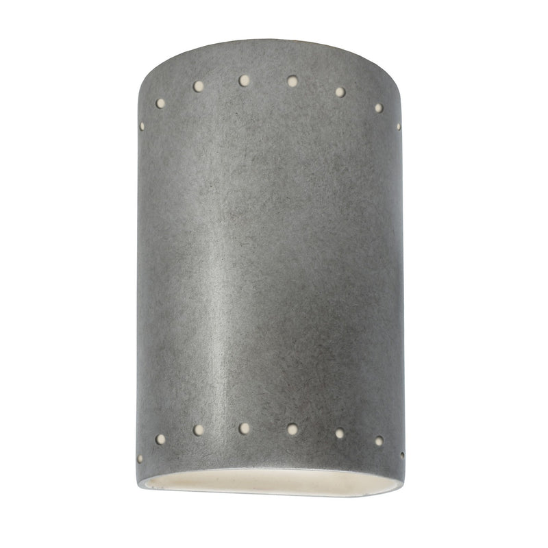 Justice Designs CER-0990-ANTS Lantern, Antique Silver