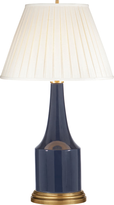 Visual Comfort Signature AH 3082MB-L One Light Table Lamp, Midnight Blue Porcelain