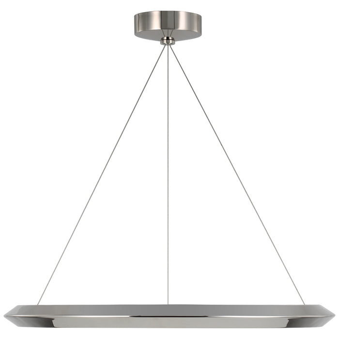 Visual Comfort Signature PB 5150PN LED Chandelier, Polished Nickel