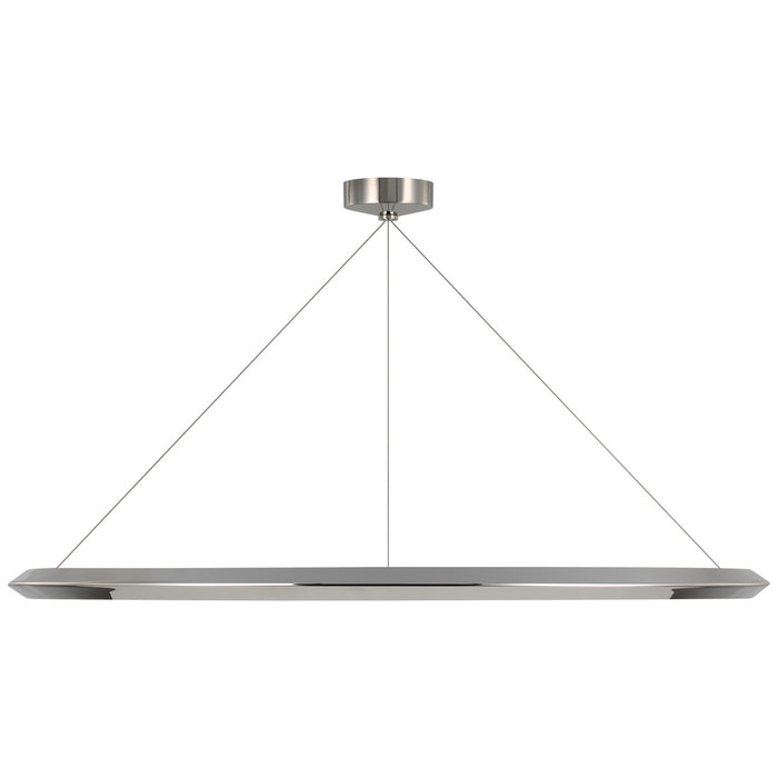 Visual Comfort Signature PB 5152PN LED Chandelier, Polished Nickel