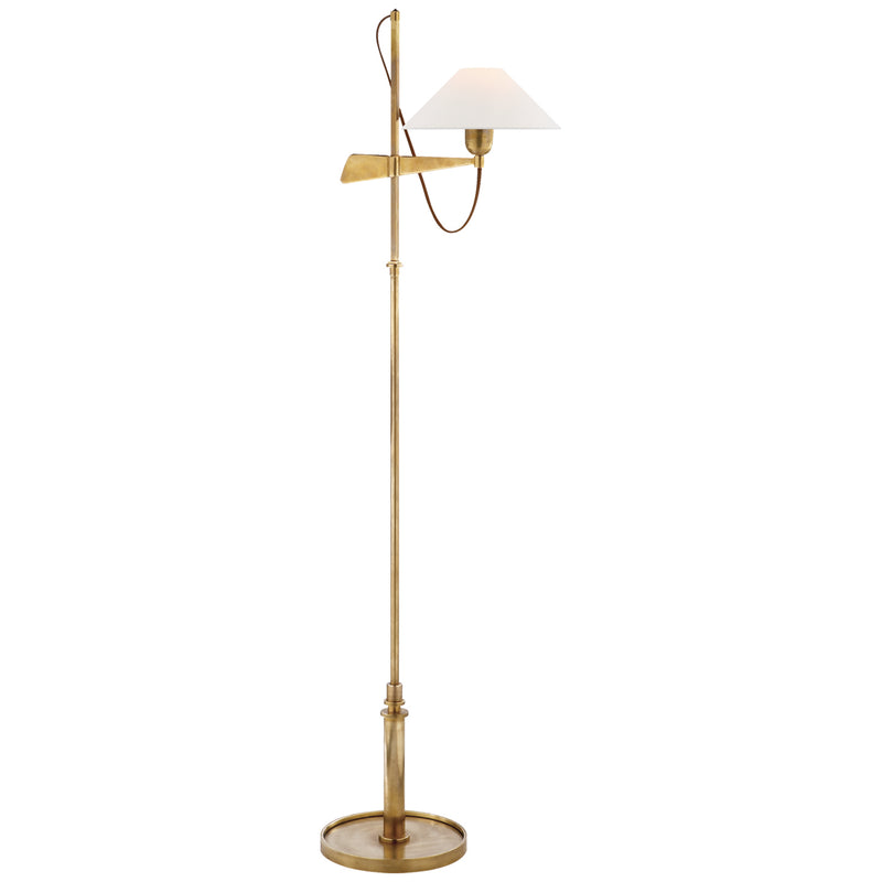 Visual Comfort Signature SP 1505HAB-L One Light Floor Lamp, Hand-Rubbed Antique Brass
