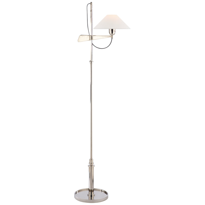 Visual Comfort Signature SP 1505PN-L One Light Floor Lamp, Polished Nickel