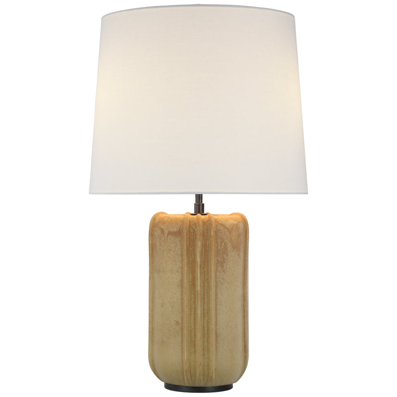 Visual Comfort Signature TOB 3687YOX-L LED Table Lamp, Yellow Oxide