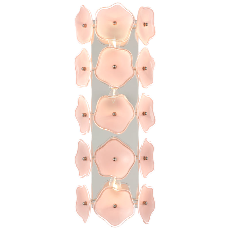 Visual Comfort Signature KS 2066PN-BLS LED Wall Sconce, Polished Nickel