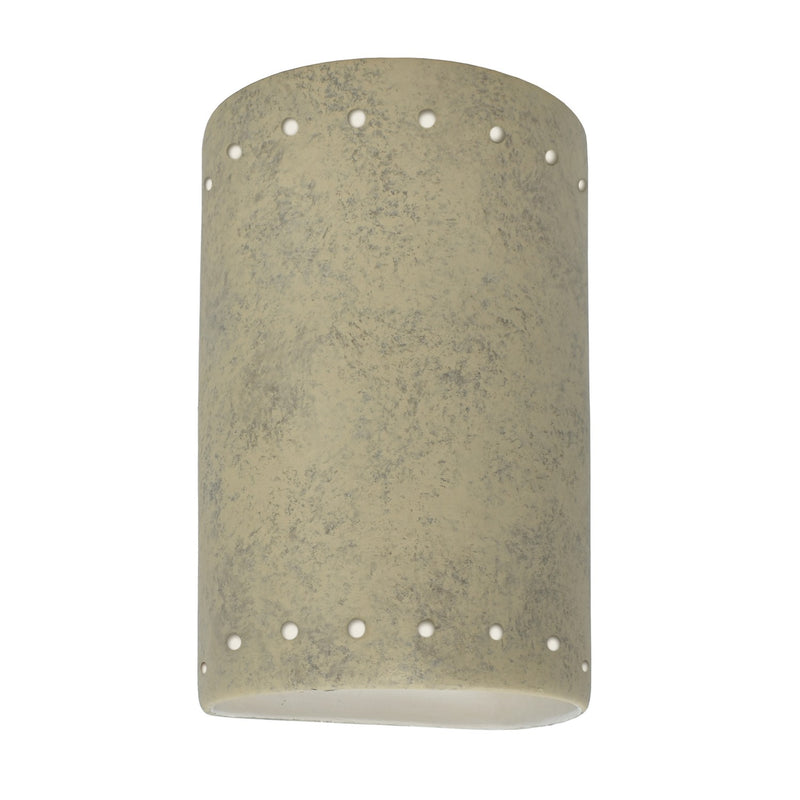Justice Designs CER-0990-NAVS-LED1-1000 LED Lantern, Navarro Sand