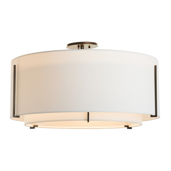 Hubbardton Forge 126505-SKT-14-SF2290-SF2899 Three Light Semi Flush Mount, Oil Rubbed Bronze