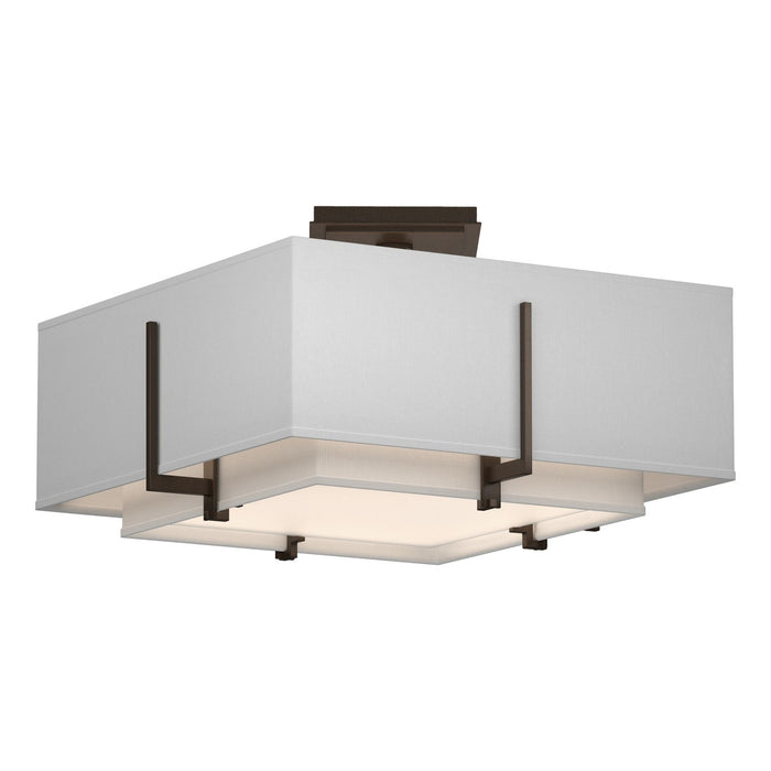 Hubbardton Forge 126507-SKT-05-SF1205-SF1605 Two Light Semi-Flush Mount, Bronze