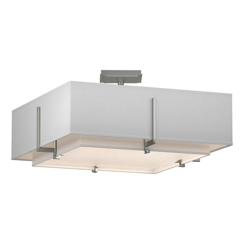 Hubbardton Forge 126510-SKT-82-SF1605-SF2012 Four Light Semi-Flush Mount, Vintage Platinum