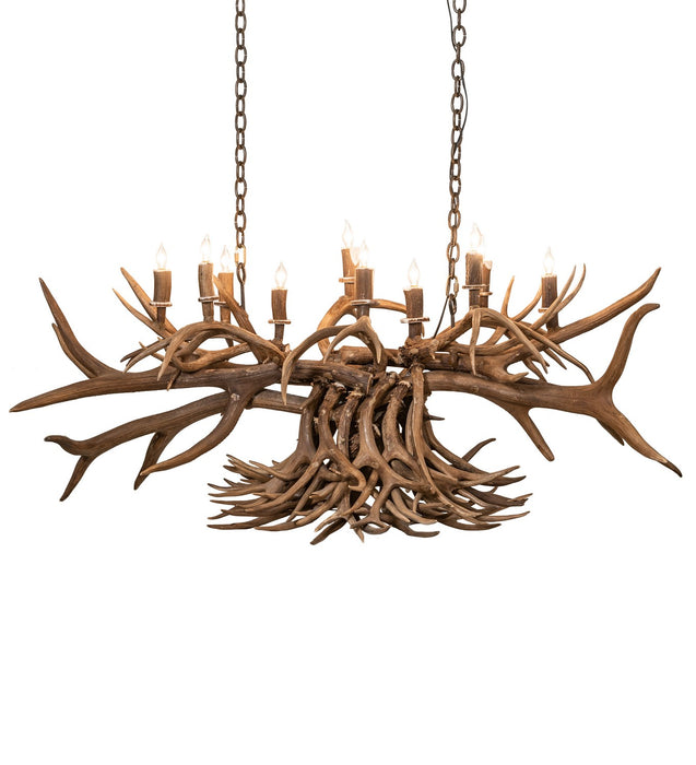 Meyda Tiffany 251967 Ten Light Chandelier, Antique Copper